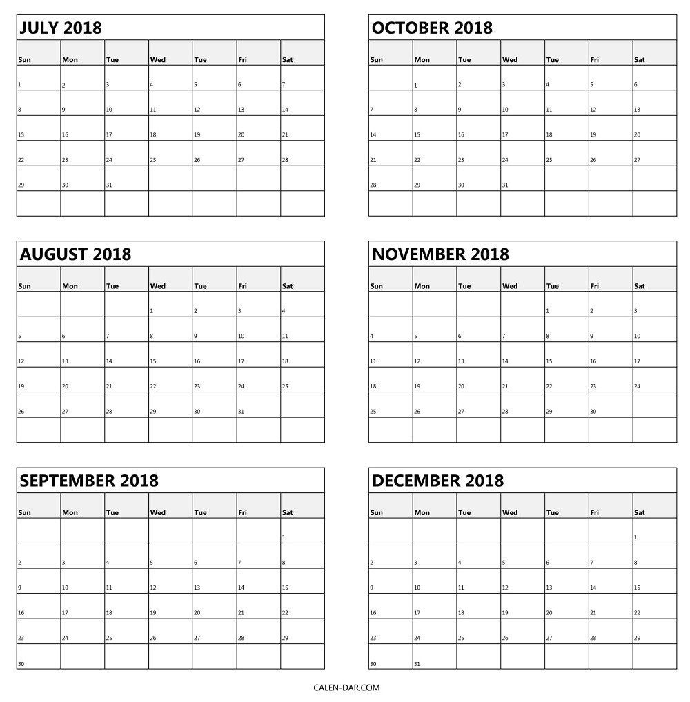 Calendar 6 Month - Colona.rsd7 Exceptional 6 Month Calendar Page Free Printable