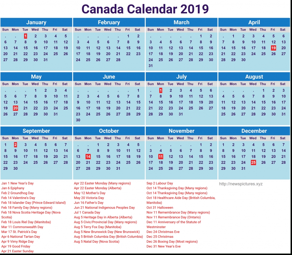 Canada Calendar 2019 #canadacalendar #2019Canadacalendar Exceptional Free Editable Calendar Template 2020 Nova Scotia