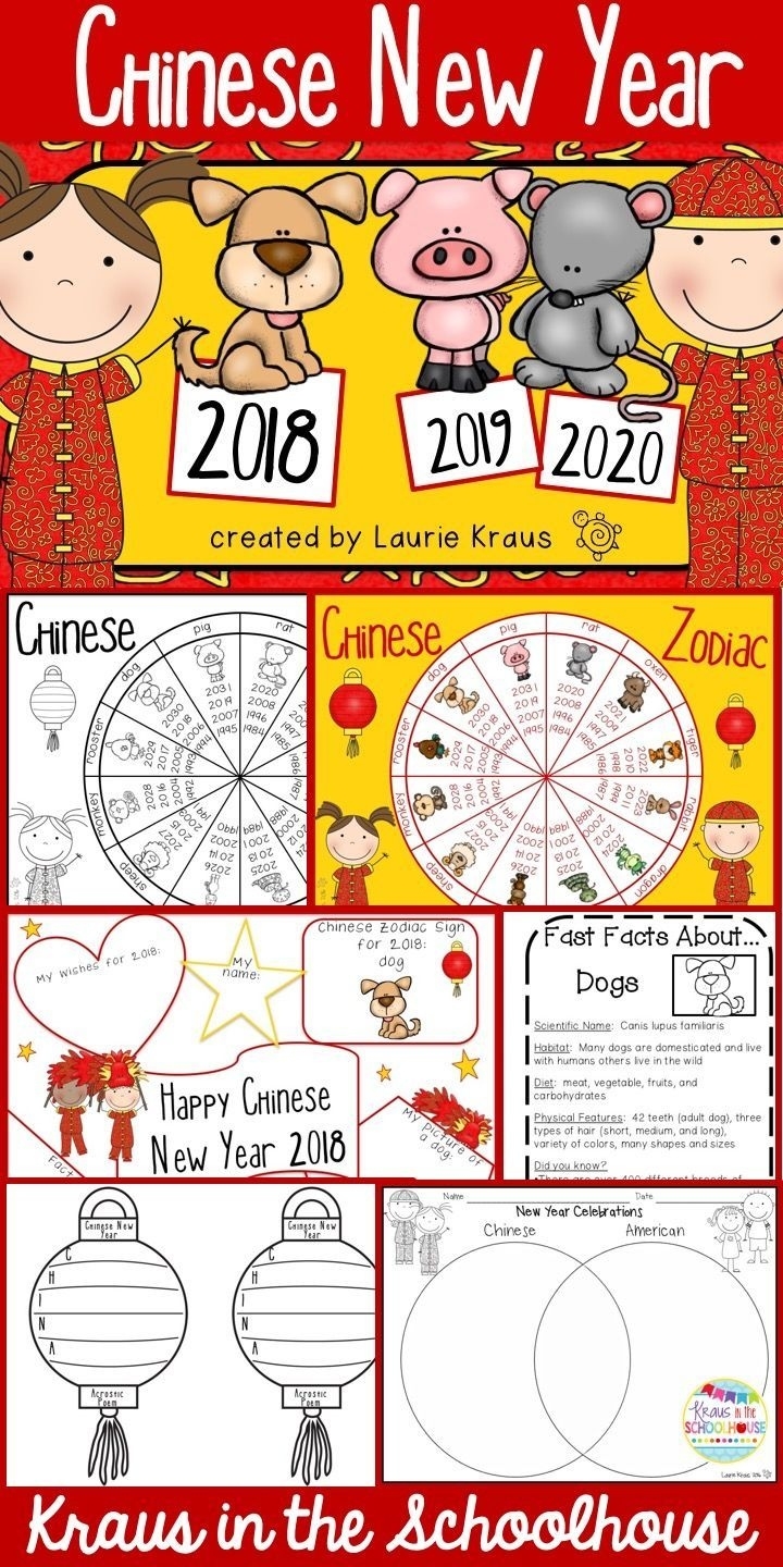 Chinese New Year Activities 2020 | Chinese New Year Extraordinary Free Printable Picture Of Zodiac Signs For Chinese New Year