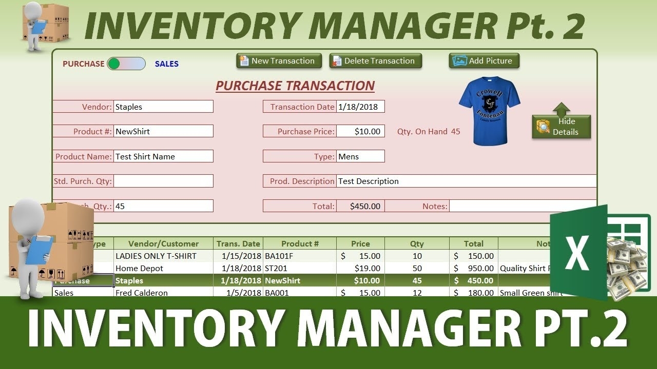 Create This Amazing Excel Application That Tracks Purchases, Sales And  Inventory [Part 2] Best Excel Days To Go Deployment Countdown