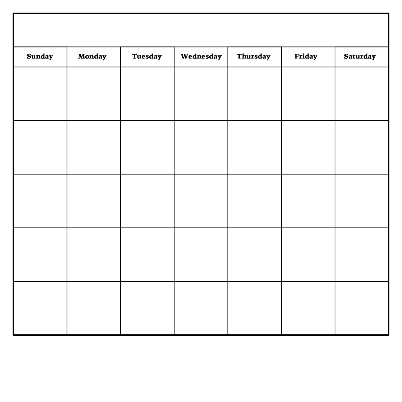 Diy Dry Erase Calendar | Blank Monthly Calendar Template Monthly Calendar Dry Erase Printable