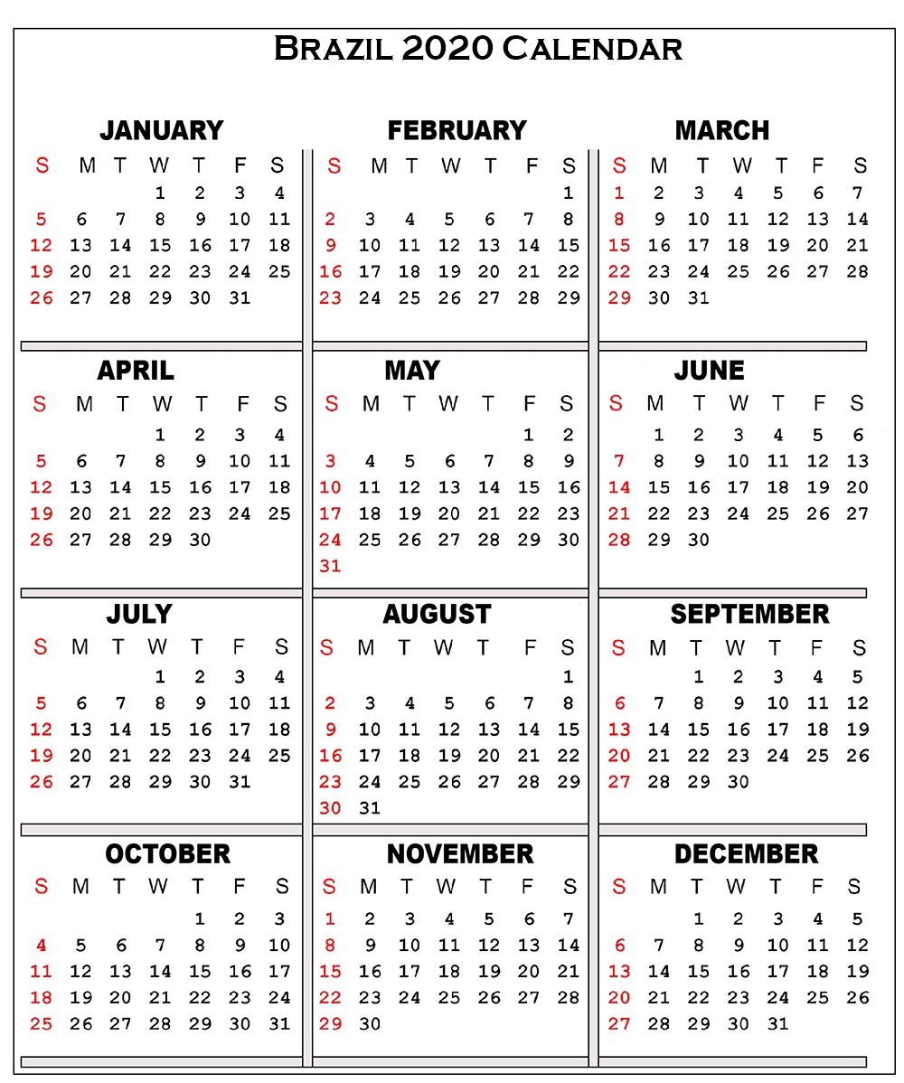 ❤️free Printable 2020 Public Holiday Calendar Template Extraordinary Free Printable Chrsitmas Calendar 2020