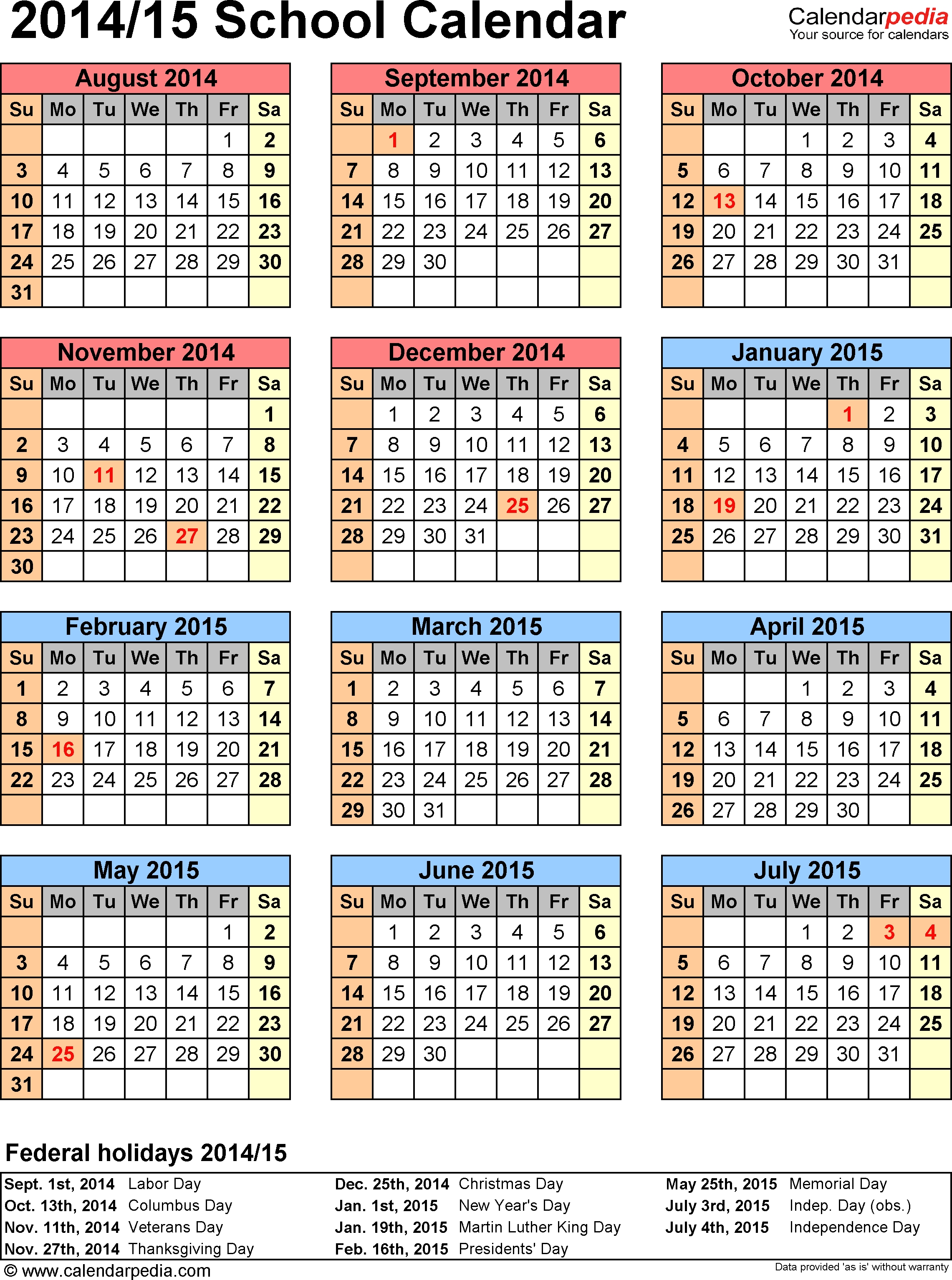 Elementary School Calendar Template - Colona.rsd7 Blank Broward County School Calendar