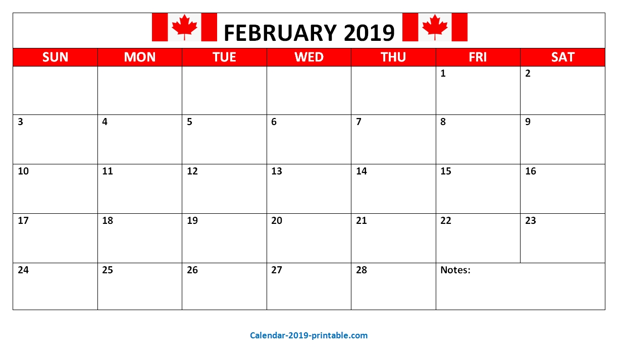February 2019 Canada Calendar | Calendar 2019 Printable Exceptional Free Editable Calendar Template 2020 Nova Scotia