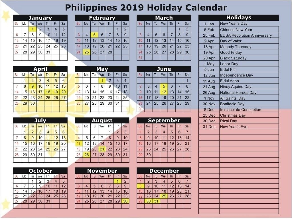 February 2020 Calendar Philippines | Calendar Template Incredible 2020 Calendar Philippines Printable