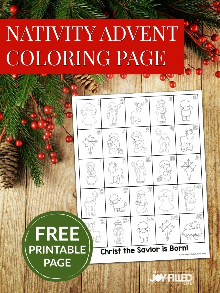 Free Printable Advent Calendars - My Joy-Filled Life Remarkable Printable December Countdown To Christmas Calendar