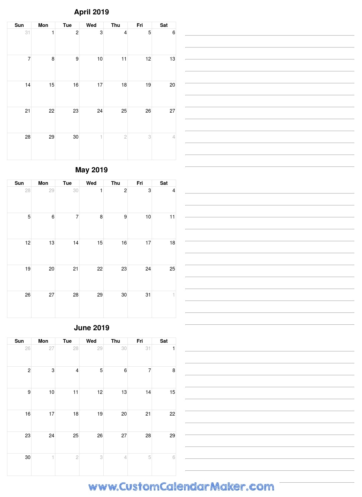 Free Printable Calendars, Blank Pdf Templates To Print A Perky Printable 4 To A Page Calendar