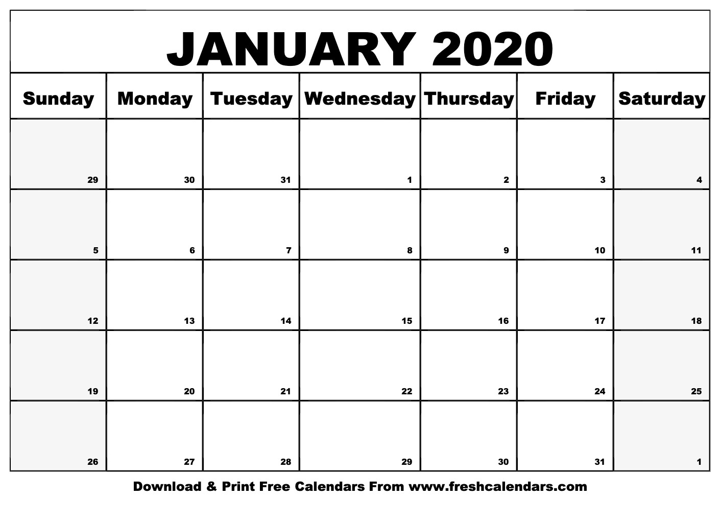 Free Printable January 2020 Calendar Chinese Lunar/gregorian Calendar 2020 Free Printable