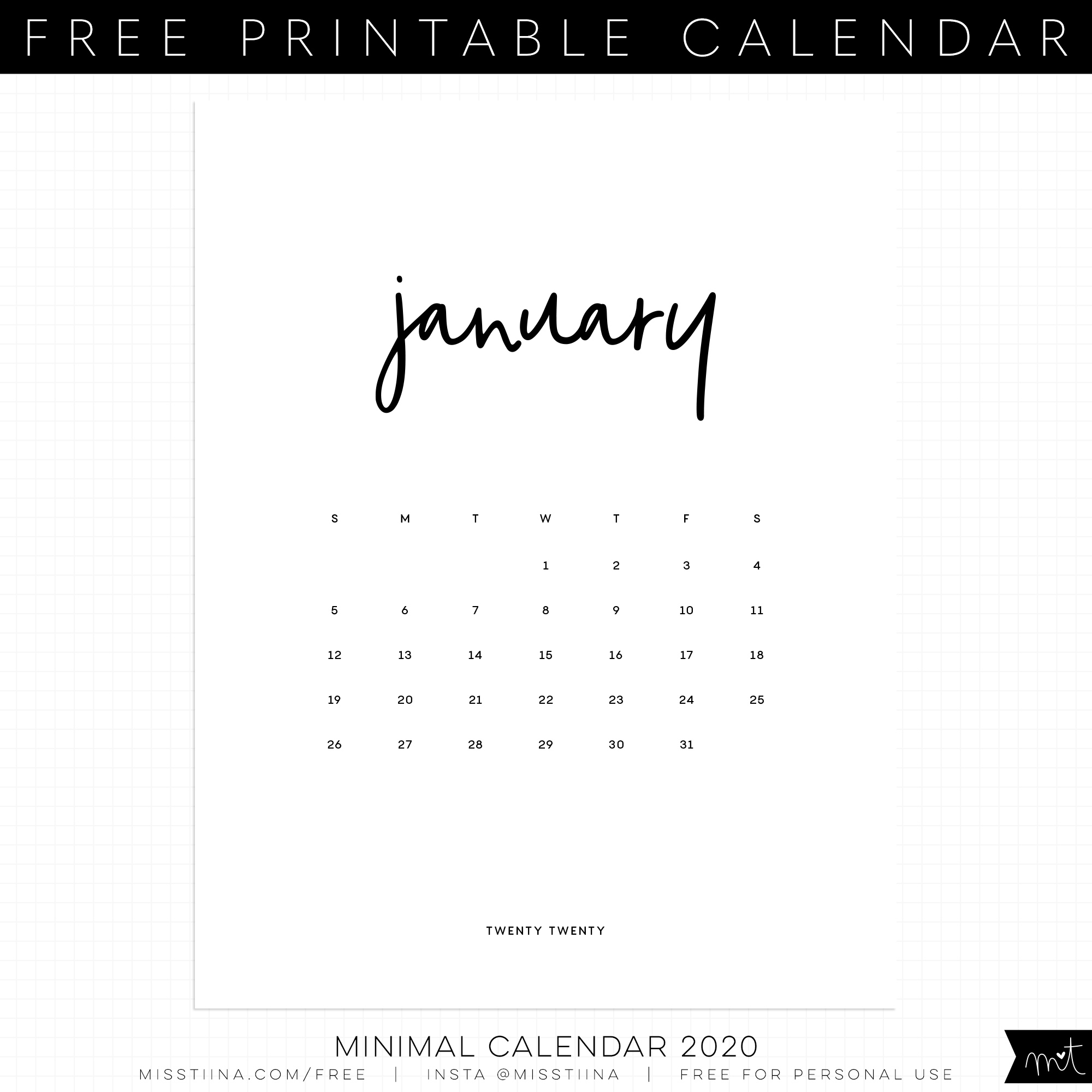 Perky Free 4X6 Printable Monthly Calendars Printable Blank Calendar
