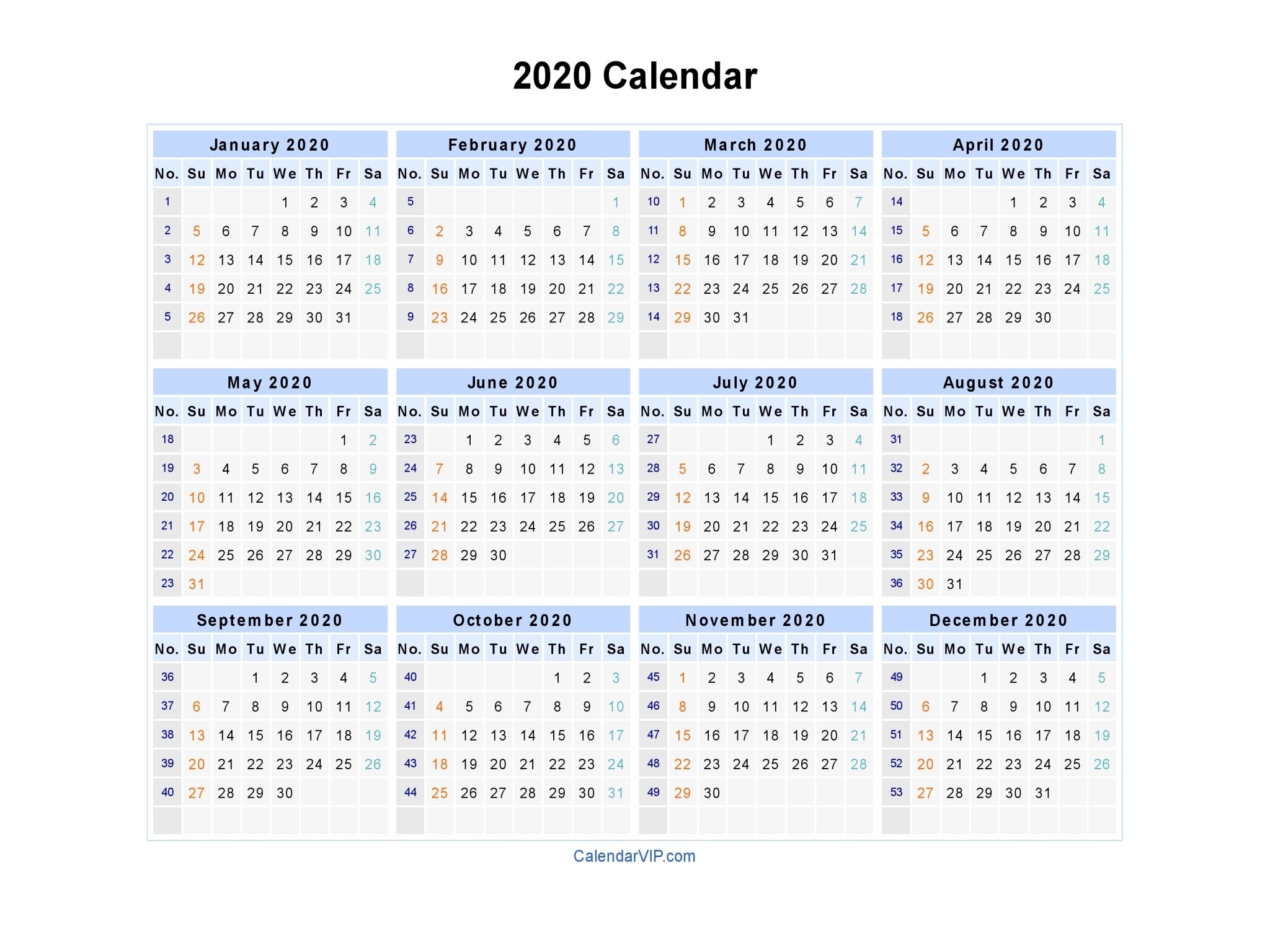 How To Make A Calendar In Word 2020 - Colona.rsd7 Microsoft Word Calendar 2020 Template