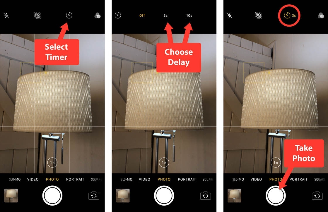 How To Use Your Iphone Camera Timer For Hands-Free Photography Set A Countdown On Iphone