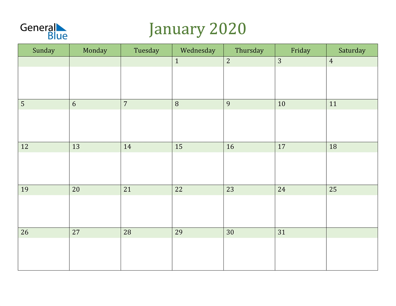 January 2020 Calendar - Pdf Word Excel Perky 2020 Calendar For Microsoft Word