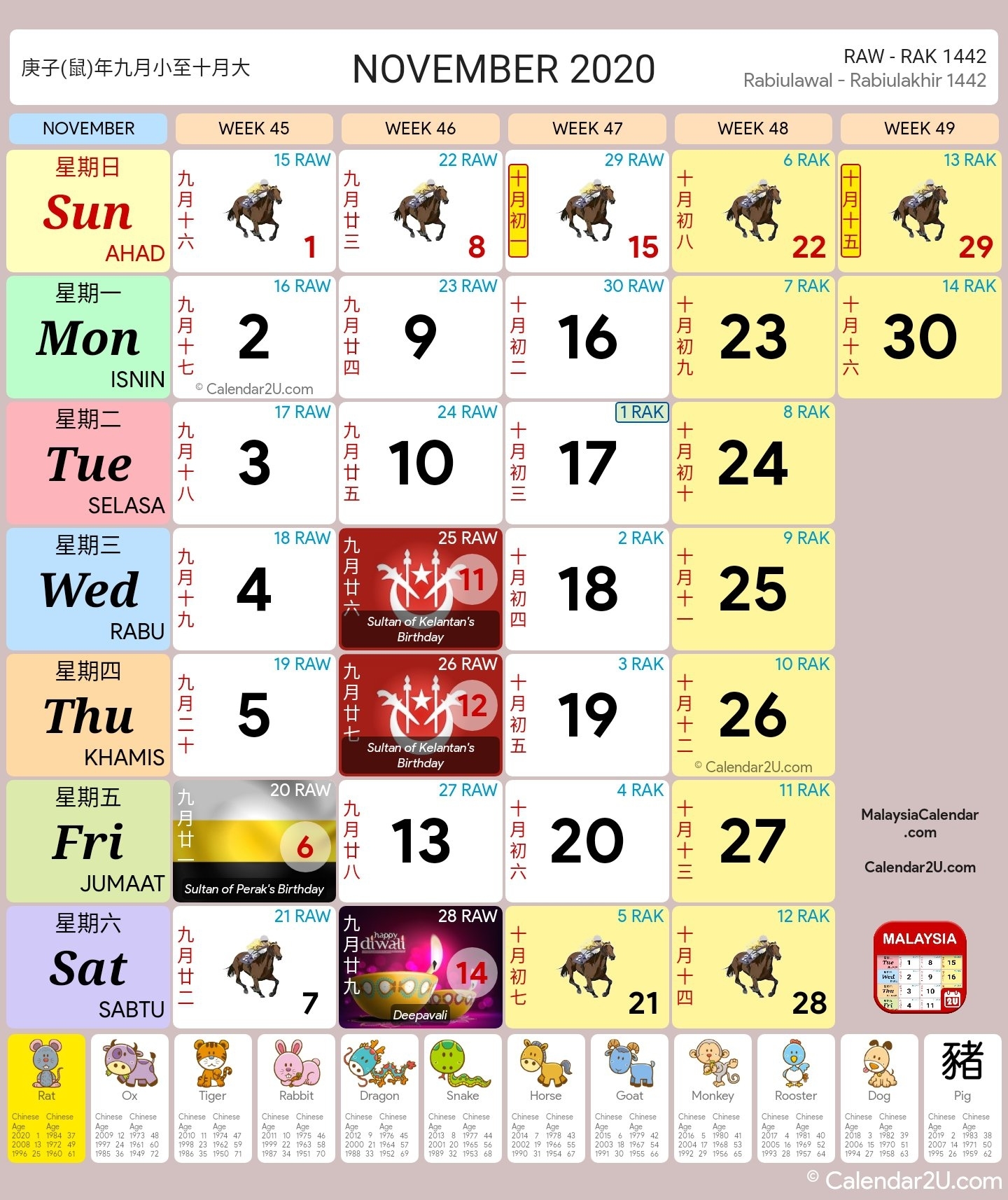 Malaysia Calendar Year 2020 (School Holiday) - Malaysia Calendar Extraordinary Calendar 2020 Malaysia Kuda