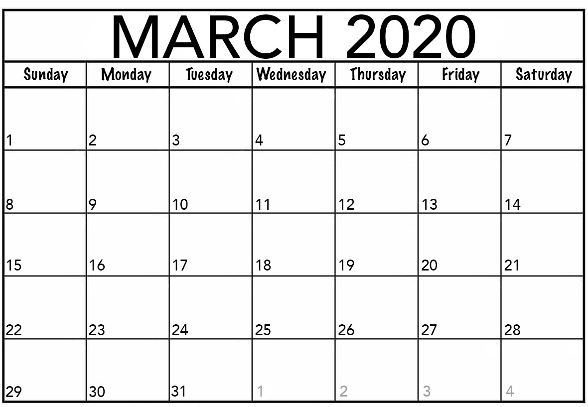 March 2020 Calendar Canada With National Holidays - Set Your Impressive 2020 Calendar Canada Printable