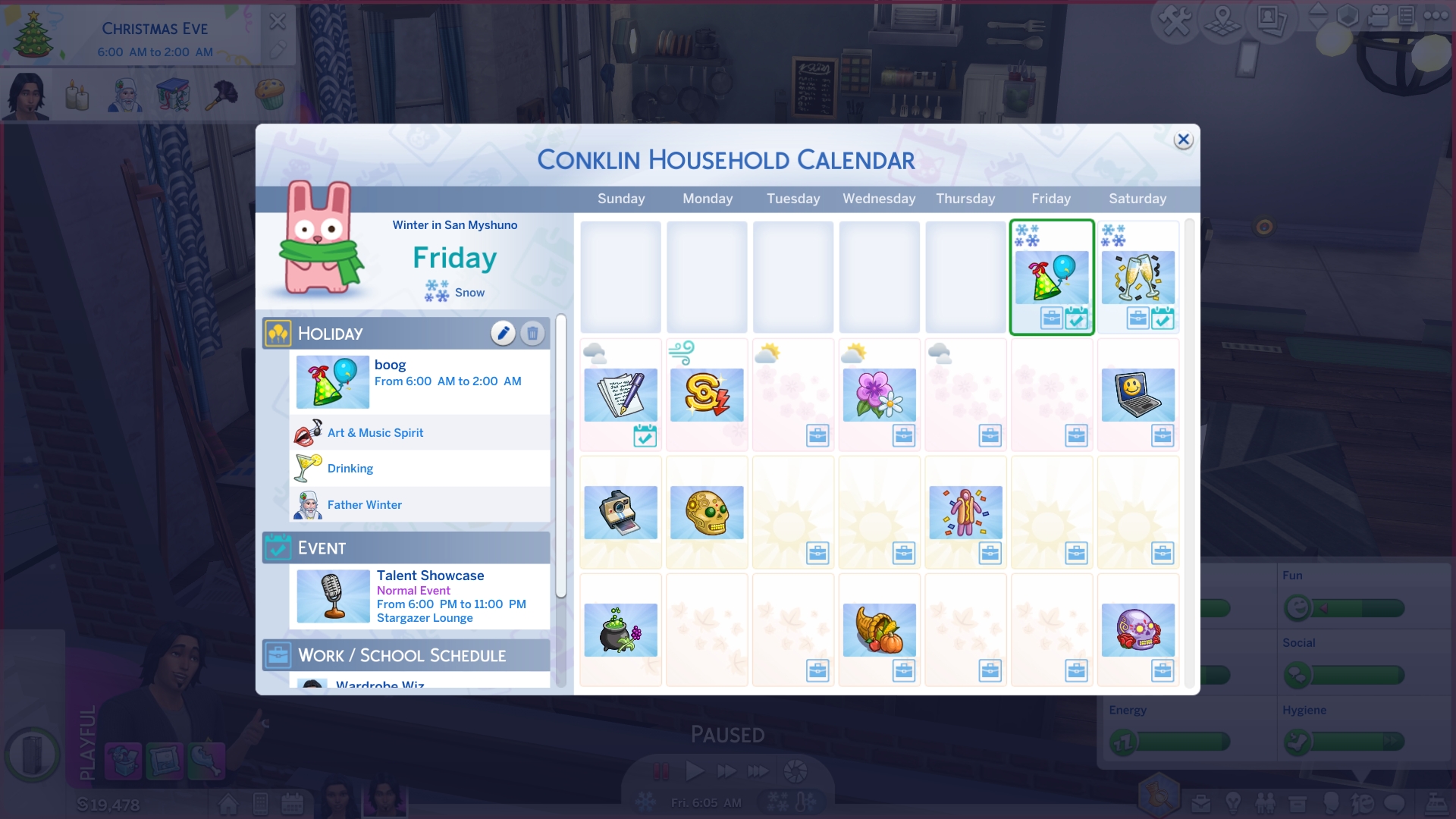 Needs Info] [S] Holiday Stuck In Calendar Causing Issues For Dashing 4 Sims 4 Save Holiday Calender
