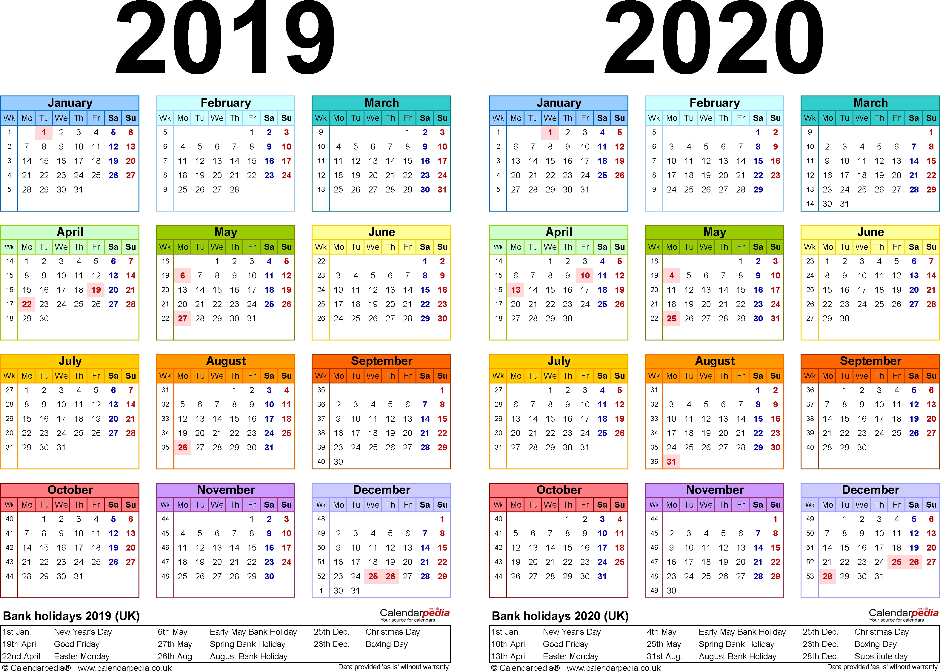 Prentresultaat Vir Calendar 2019 South Africa | Printable Downloadable Monthly Planner For 2020 With Public Holidays For South Africa