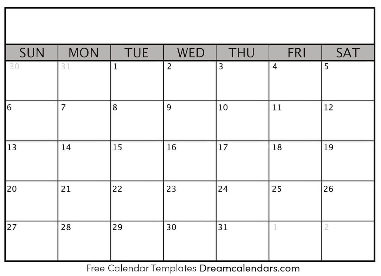 Printable Blank Calendar 2020 | Dream Calendars Exceptional Microsoft Word Printable Calendar 2020