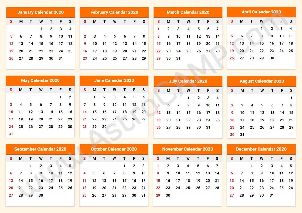 Printable Calendar 2020: Download Free Printable Calendar Chinese Lunar/gregorian Calendar 2020 Free Printable