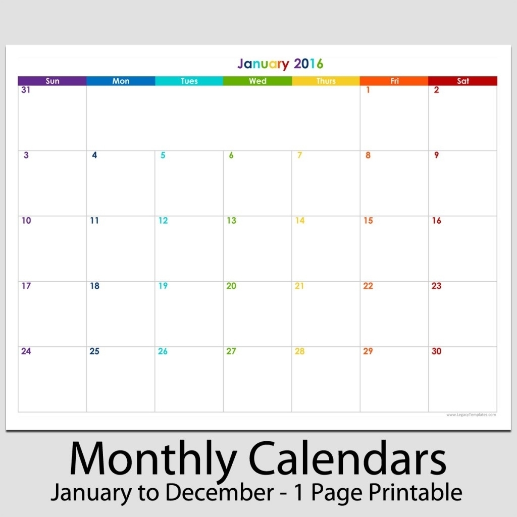 Printable Calendar 8 X 11 | Printable Calendar 2019-8.5 X 11 8.5 X 11 Printable Calendars