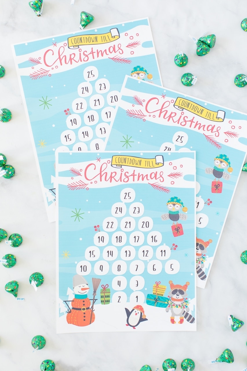 Printable Countdown Till Christmas Calendar - Made To Be A Momma Printable Countdown To Christmas Calendar 2020