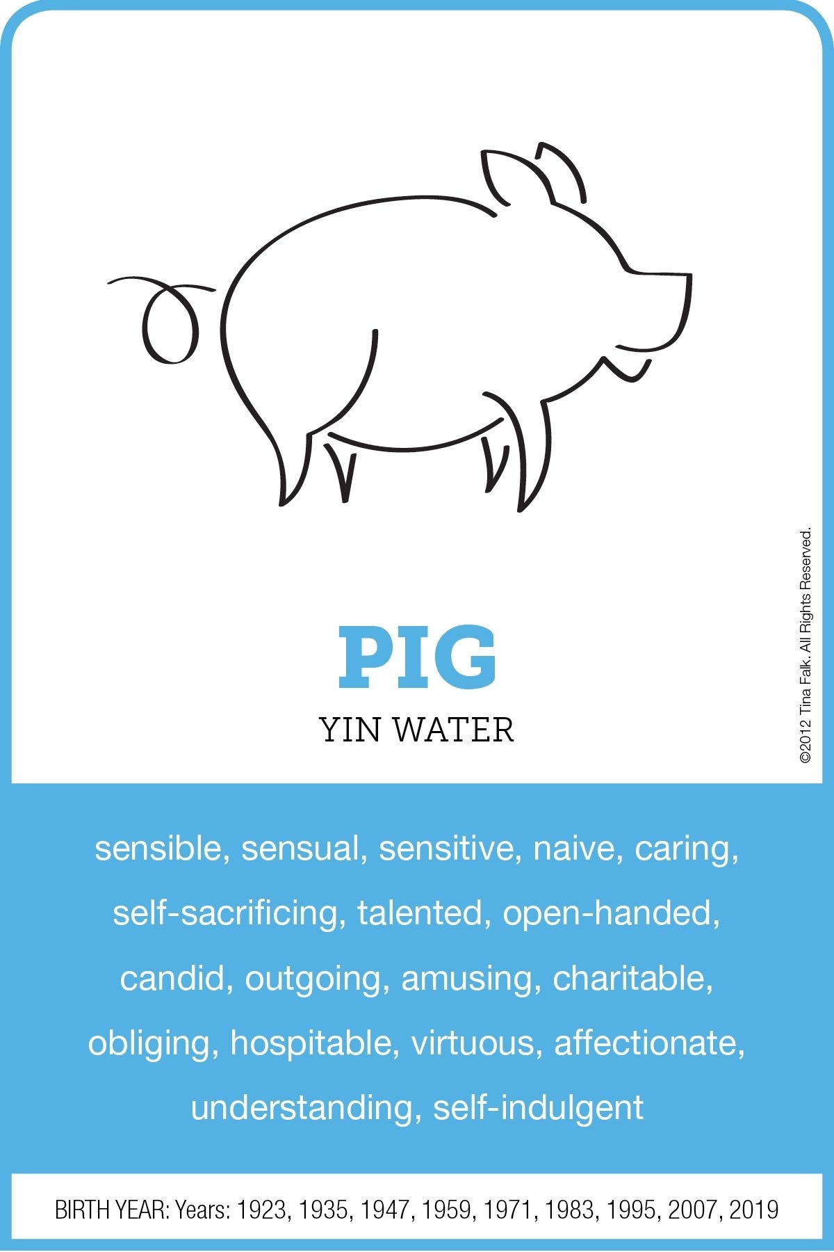 The Pig Personality | Pig Chinese Zodiac, Chinese Zodiac Chinese Zodiac Traits And Characteristics Printable