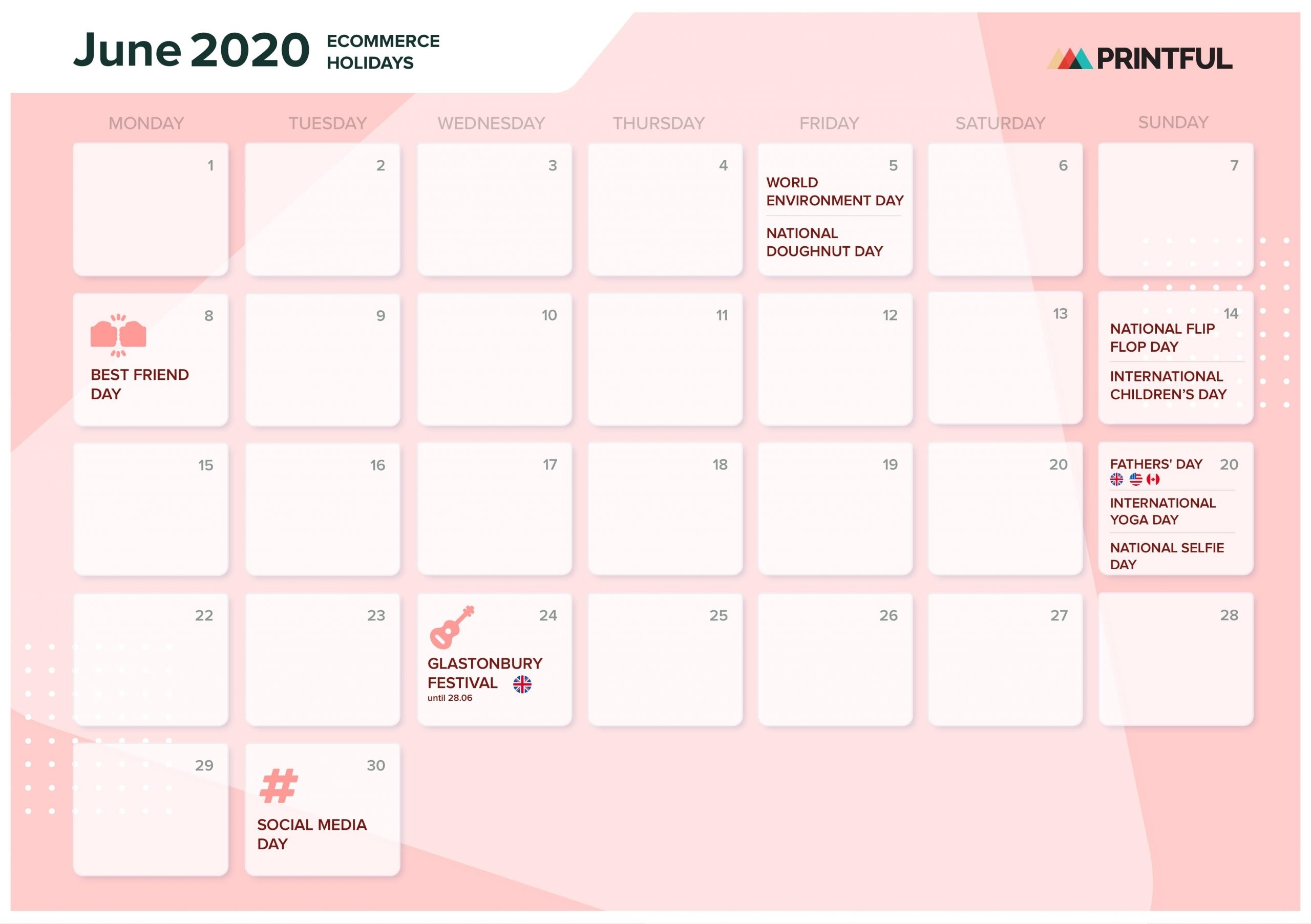 The Ultimate 2020 Ecommerce Holiday Marketing Calendar Calendar Of Religious Events For Canadian Jews In 2020