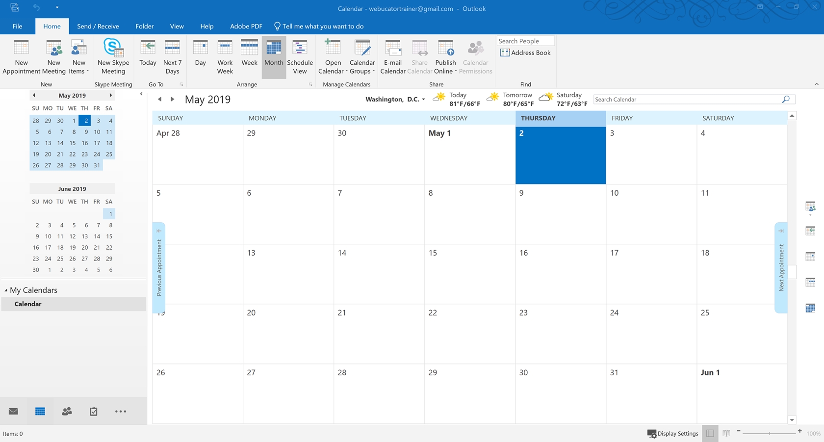 Tutorial: Working With The Calendar | Introduction To Impressive Windows 10 Outlook Calendar Assistent