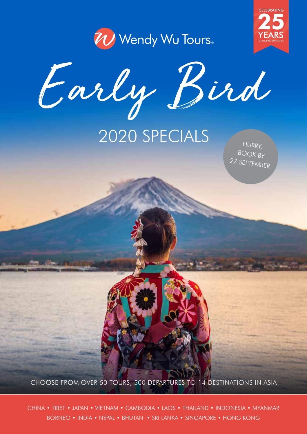 Wendy Wu Tours Early Bird 2020 Specials By Wendy Wu Tours Dashing Monthly Calendar 2020 Printing People In Coimbatore