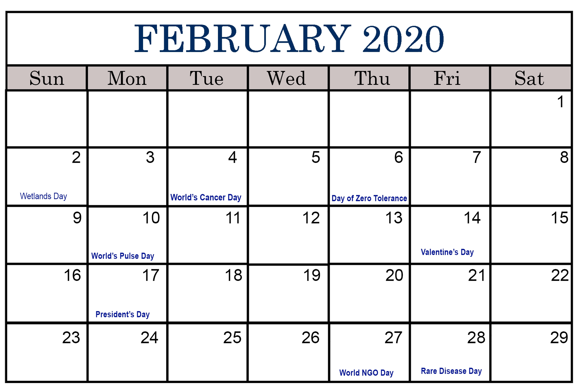 Worldwide February Holidays 2020 Calendar With Festival Dates Jewish To Gregorian Calendar 2020