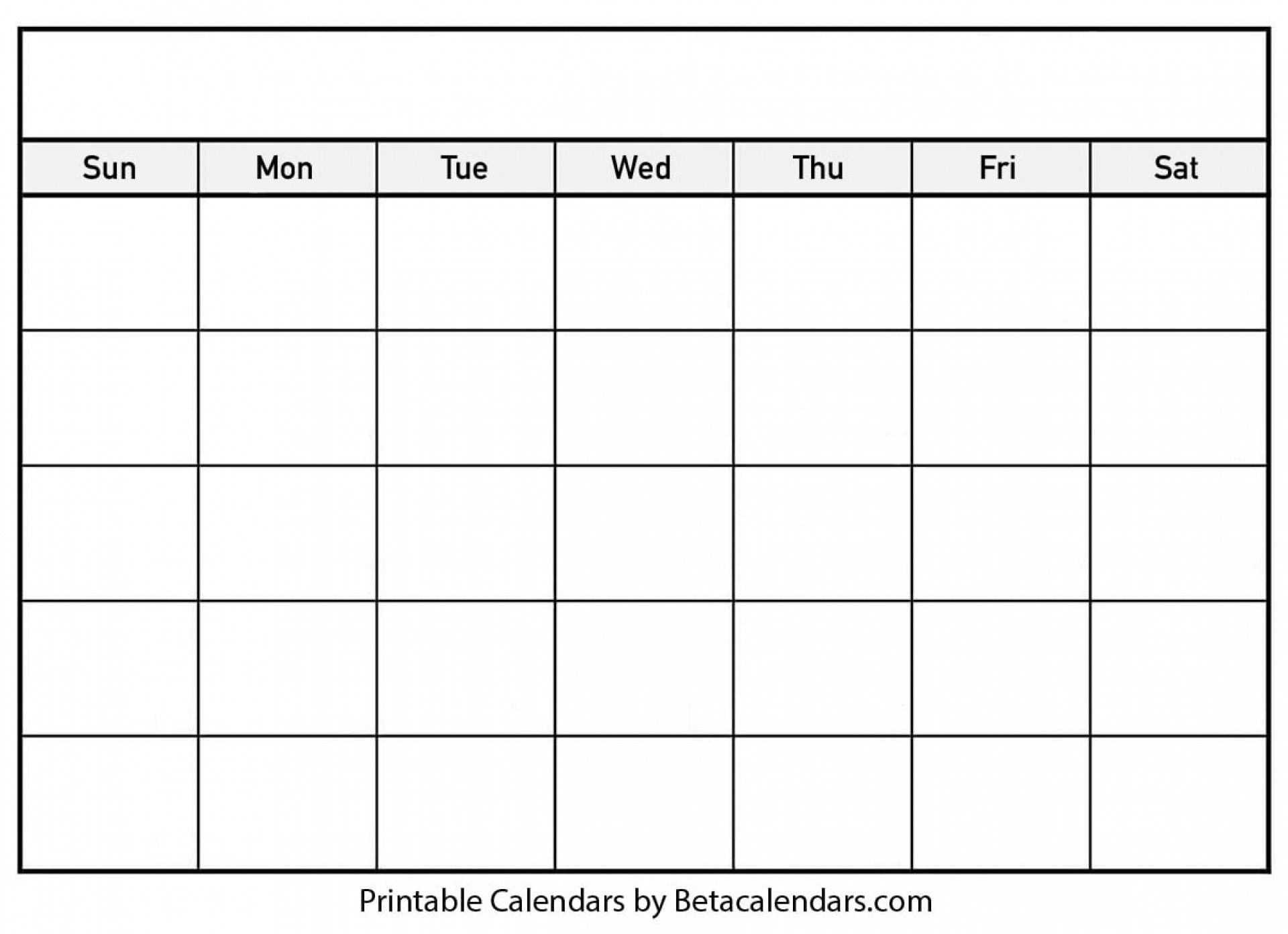 035 Template Ideas Blank Printable Striking Calendar Free Sample Of Calendar Template