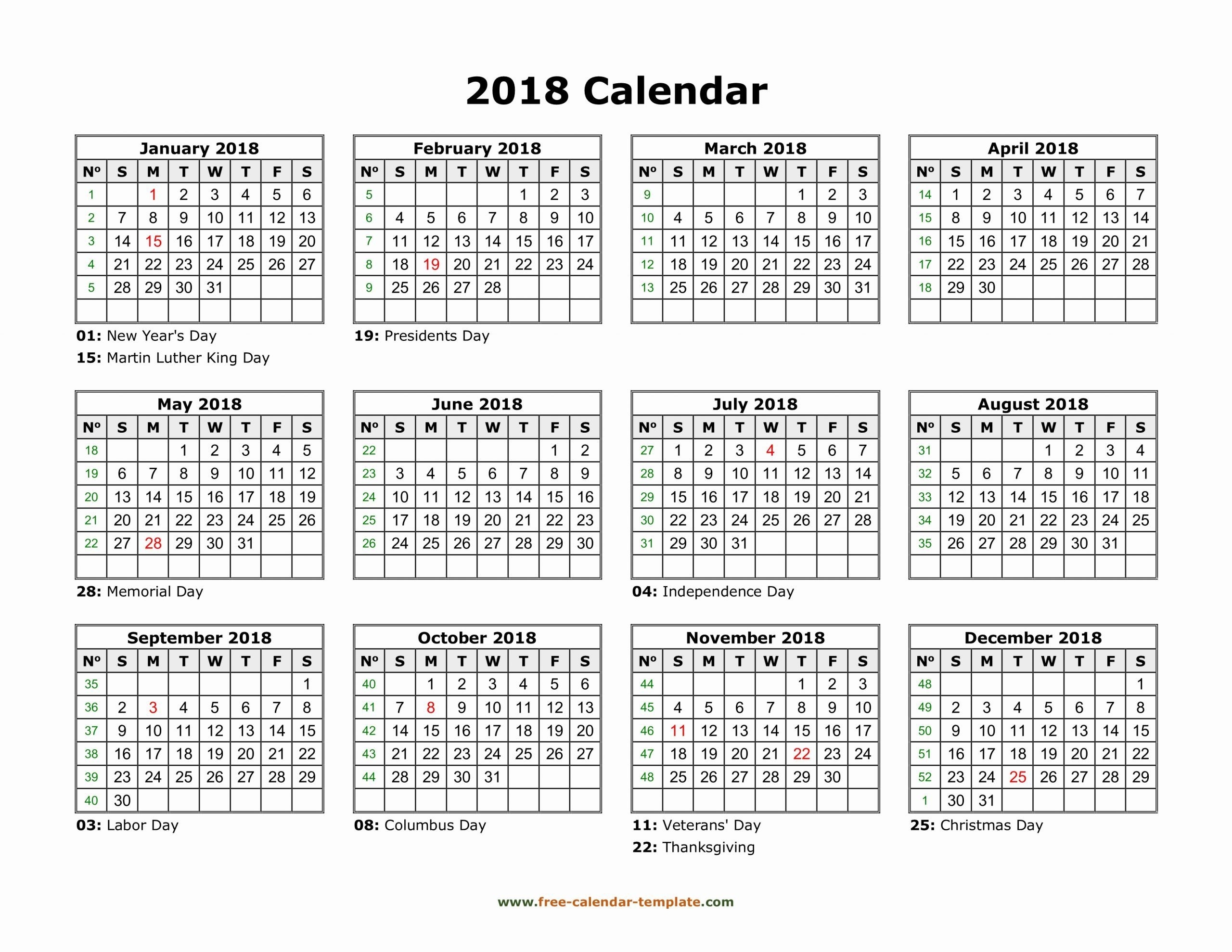 11×17 Printable Calendar In 2020 | Calendar Template, 2018 6 Year Calendar Template