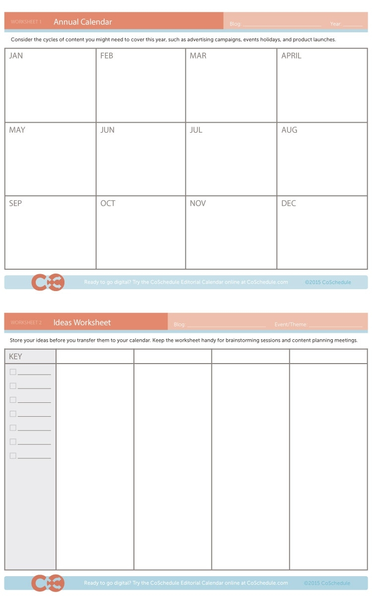 15 Content Calendar Templates To Help Your Content Strategy Content Calendar Template Google Docs