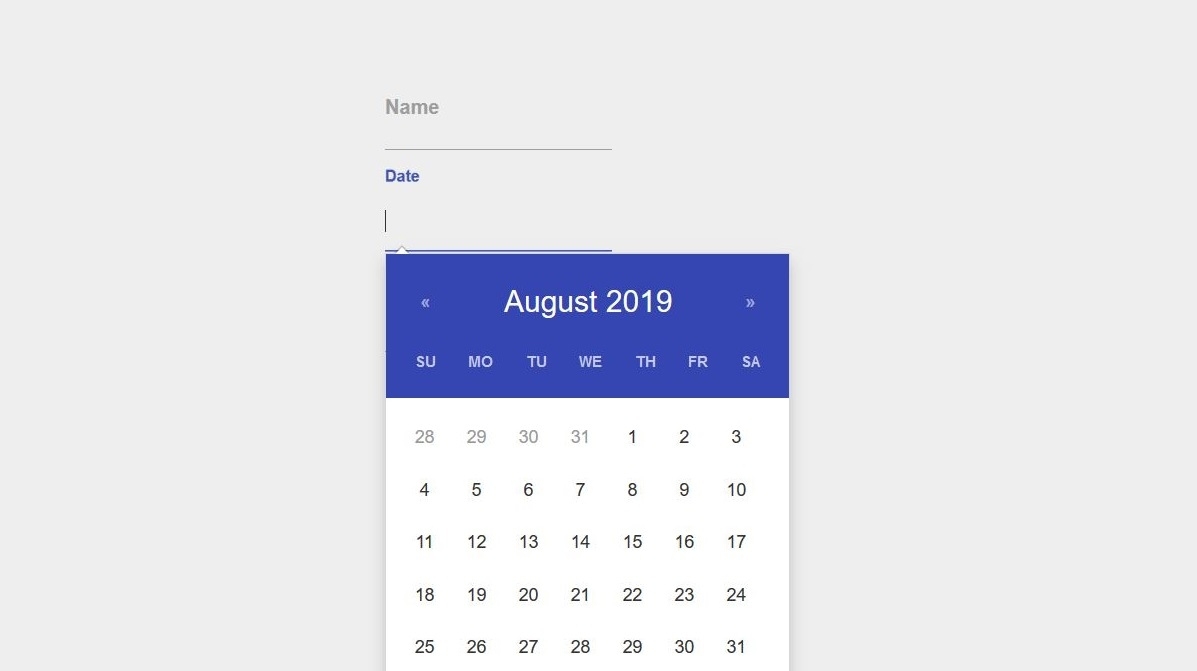 20 Free Stunning Bootstrap Datepicker Examples - Colorlib Calendar Template Bootstrap 4