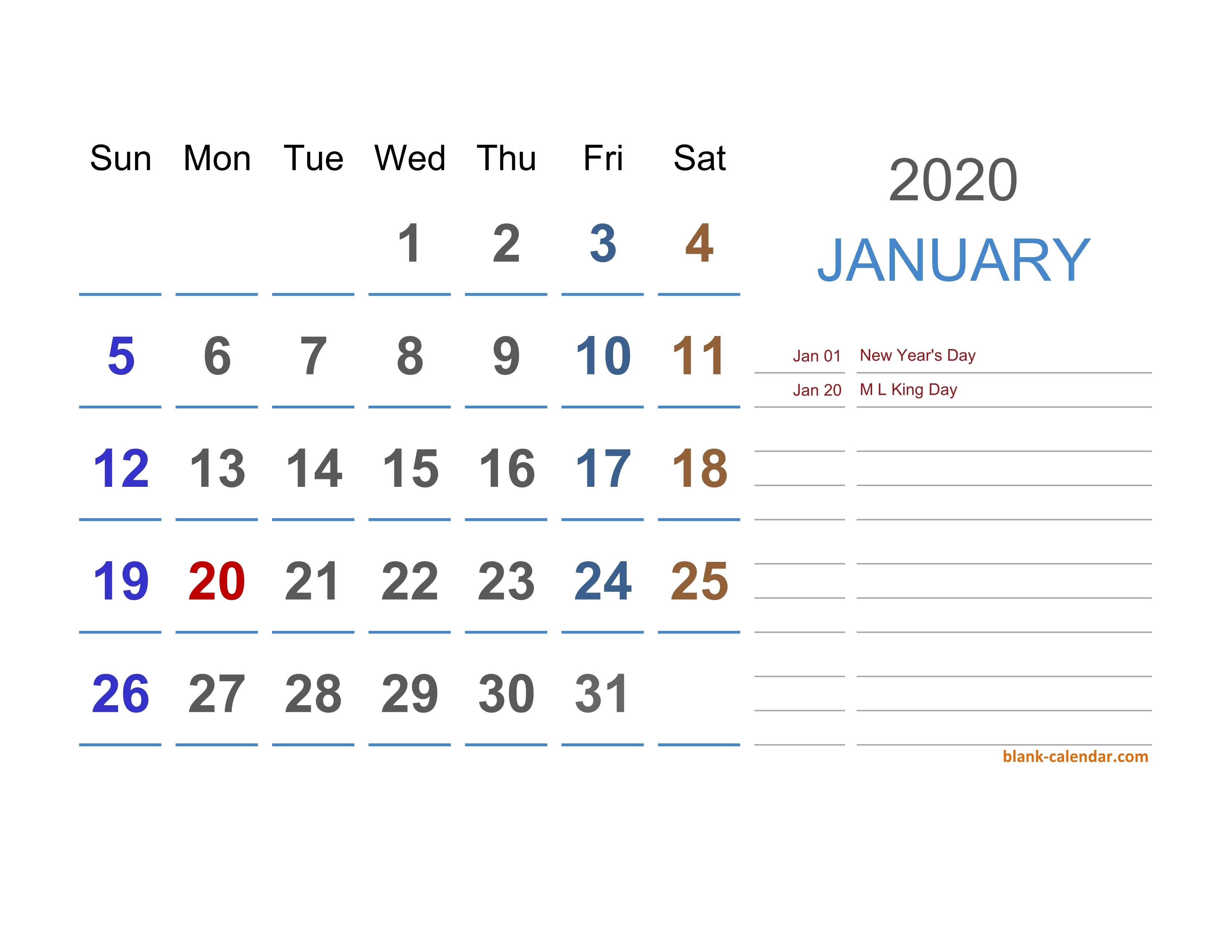 2020 Excel Calendar | Free Download Excel Calendar Templates Calendar Template Hong Kong