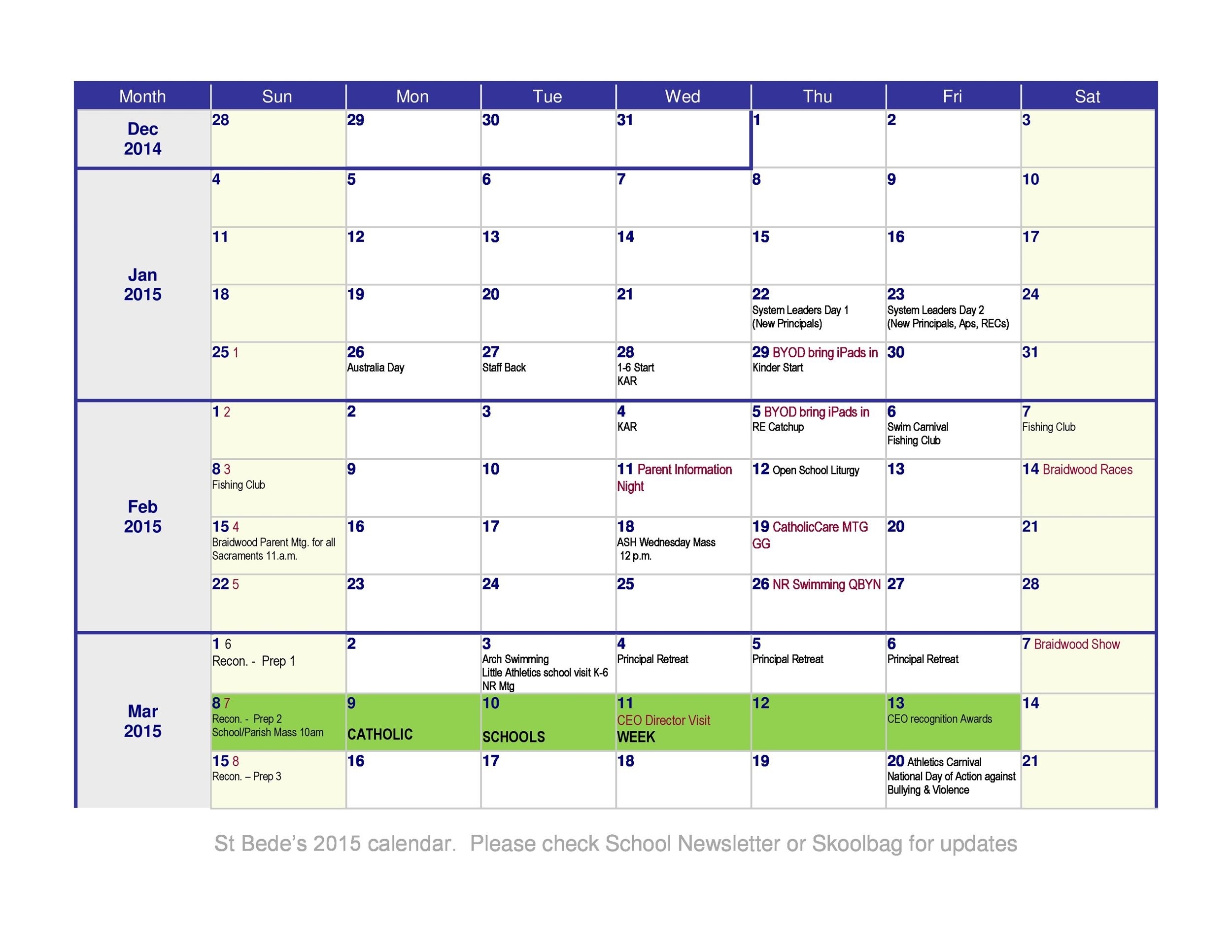 26 Blank Weekly Calendar Templates [Pdf, Excel, Word] ᐅ 3 Week Calendar Template
