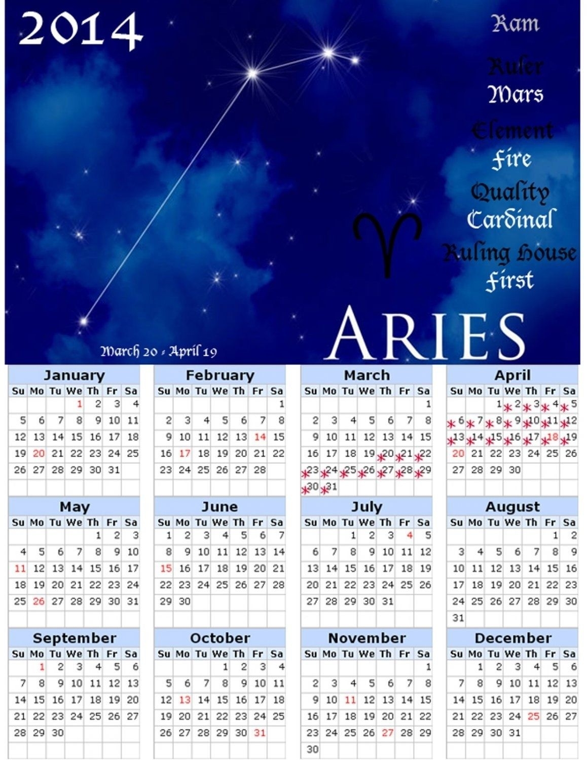 5 Days In Zodiac Calendar In 2020 | Zodiac Calendar, Online 5 Days In Zodiac Calendar