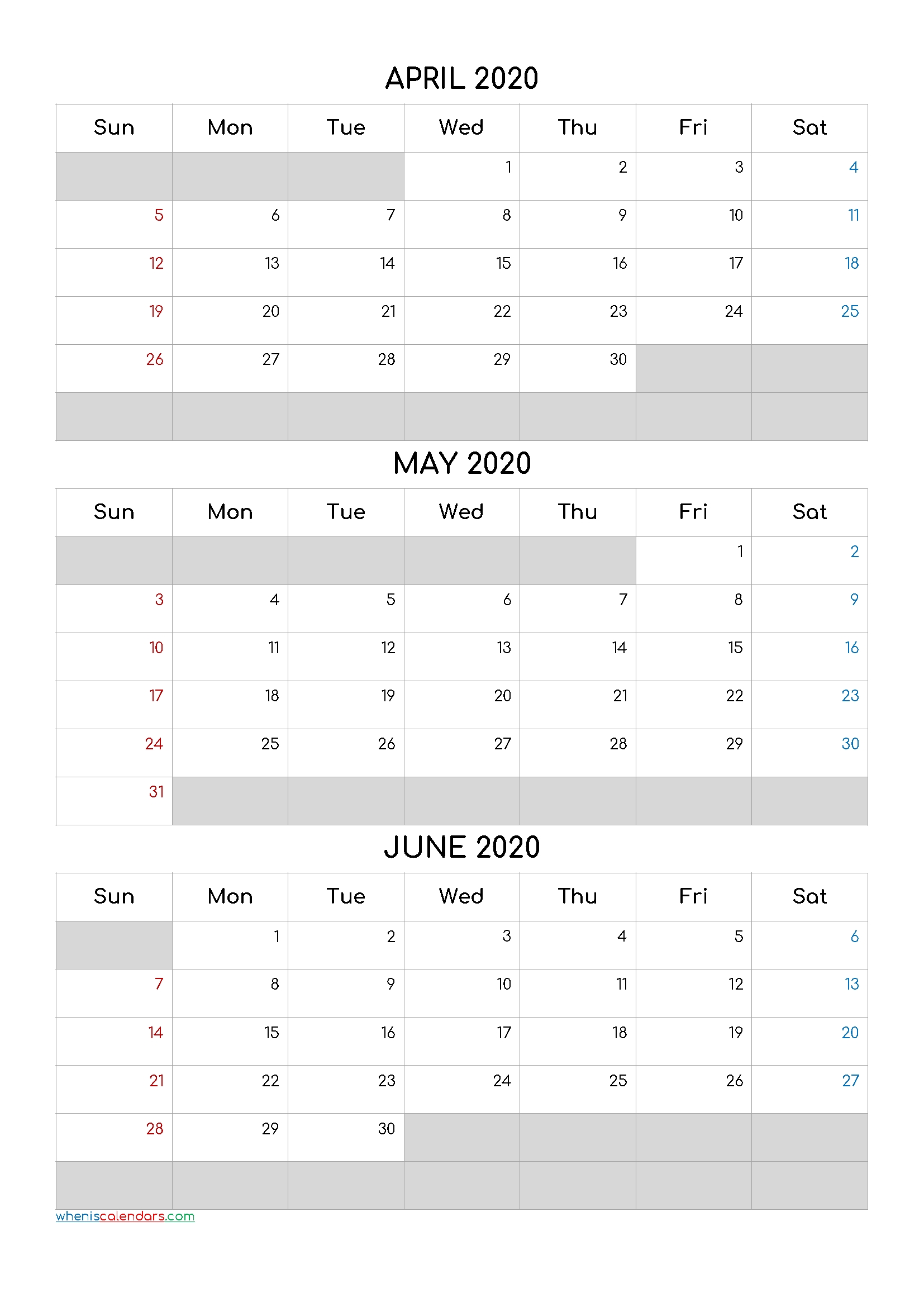 April May June 2021 Free Printable 3 Month Calendar-21Cf5 3 Month Calendar 2021 Printable Free