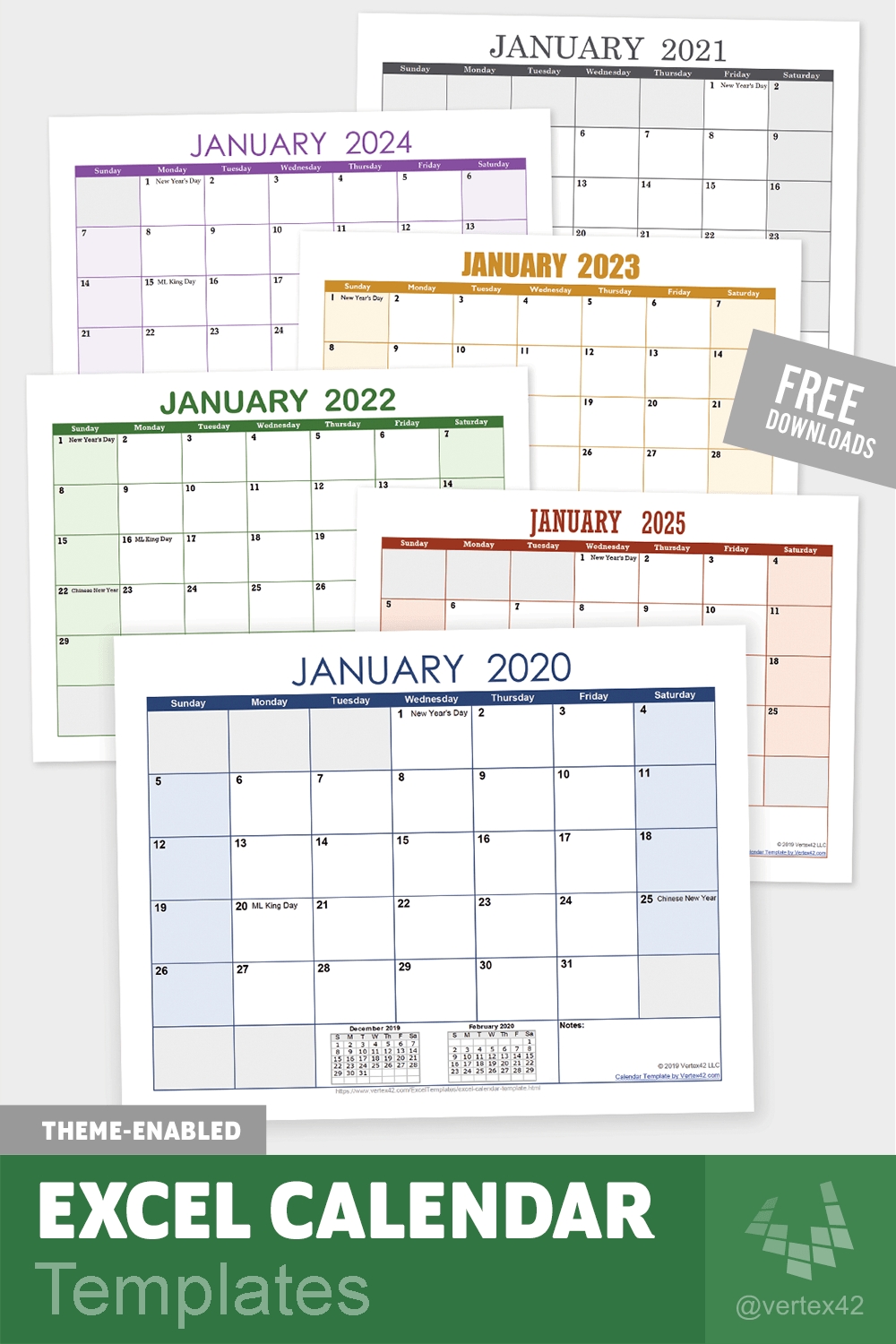 Excel Calendar Templates | Excel Calendar Template, Excel Planner 2021 Excel Calendar Template