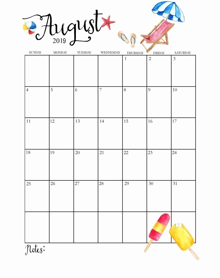 Free Cute Printable 2019 Monthly Calendar Cute 2019 Monthly Календарь Планировщик Август 2021