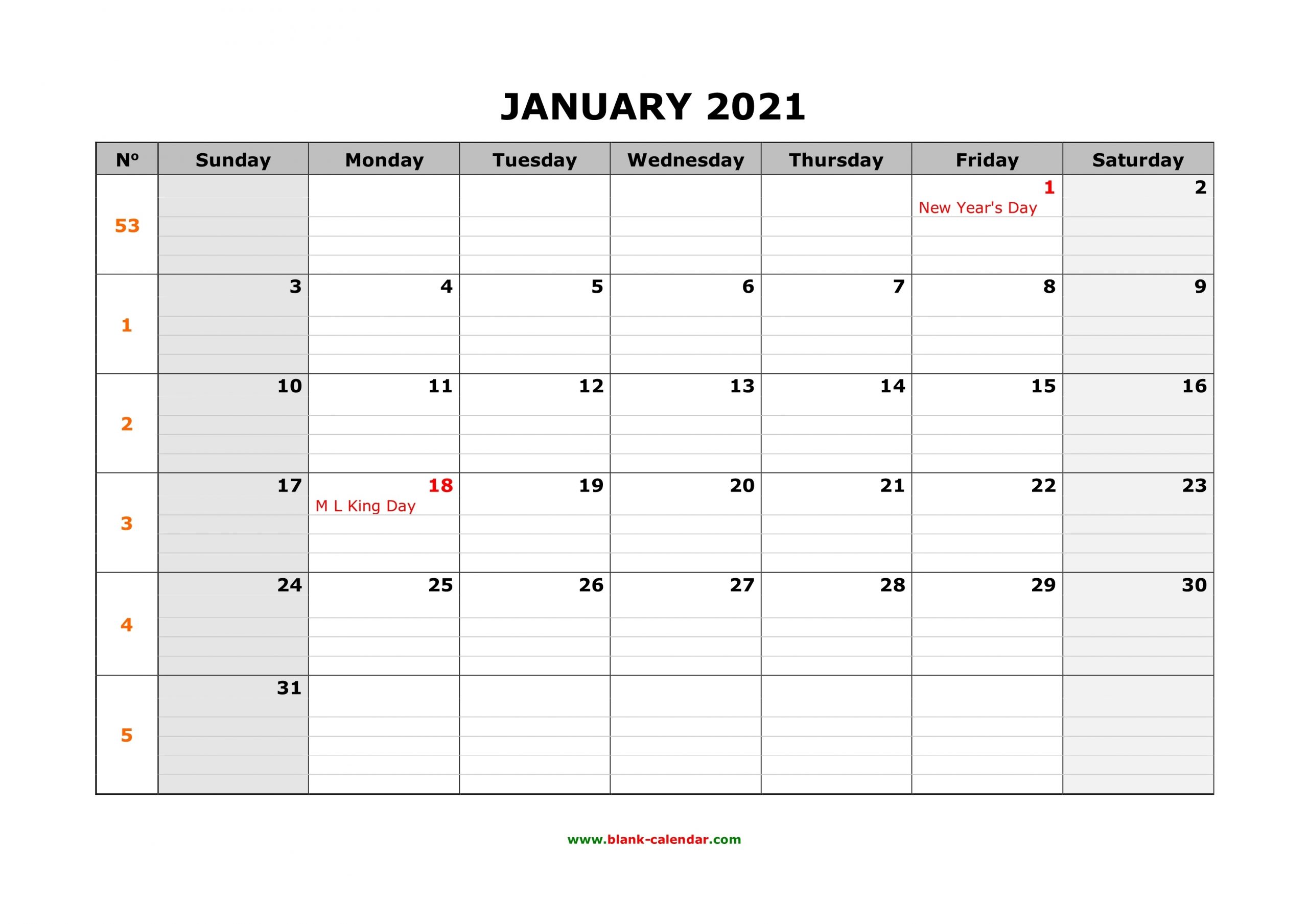 Free Download Printable Calendar 2021, Large Box Grid, Space Calendars Printable 2021 Free With Grid Lines