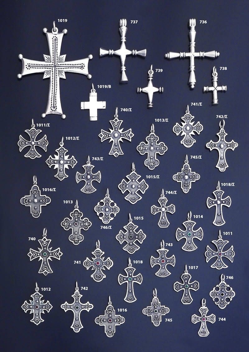 Medium Aevum — Decent Byzantine Crosses Replicas | Byzantine Knights Templar Zodiac Calendar Of Luck