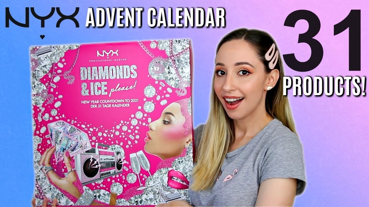 Nyx Beauty Advent Calendar 2020 - Diamonds And Ice Please! | Vasilikis  Beauty Tips Nyx Advents Kalender 2021