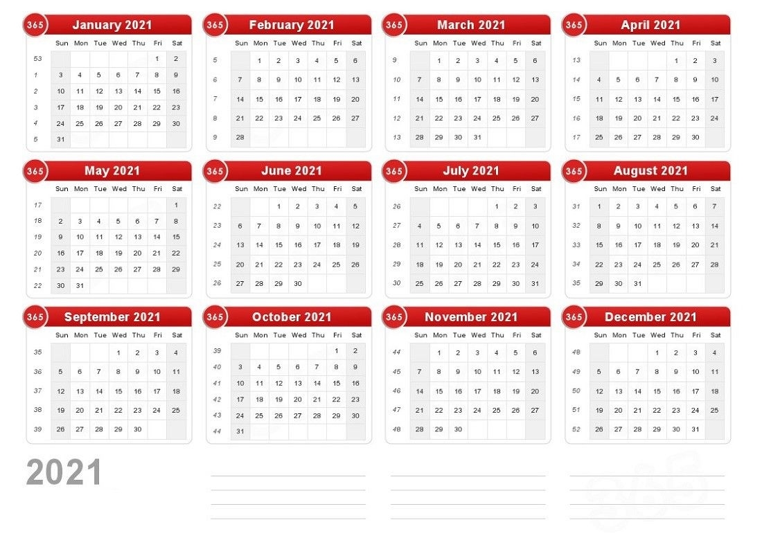 Printable A4 Calendar 2021 Full For Scheduling The Work 2020 Desktop Calendars 2021 Free Printable