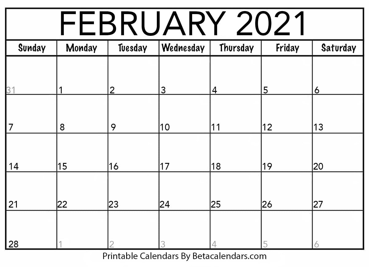 Printable Calendar 2021 | Download &amp; Print Free Blank Calendars Free Printable Calendar With Lines On Days 2021