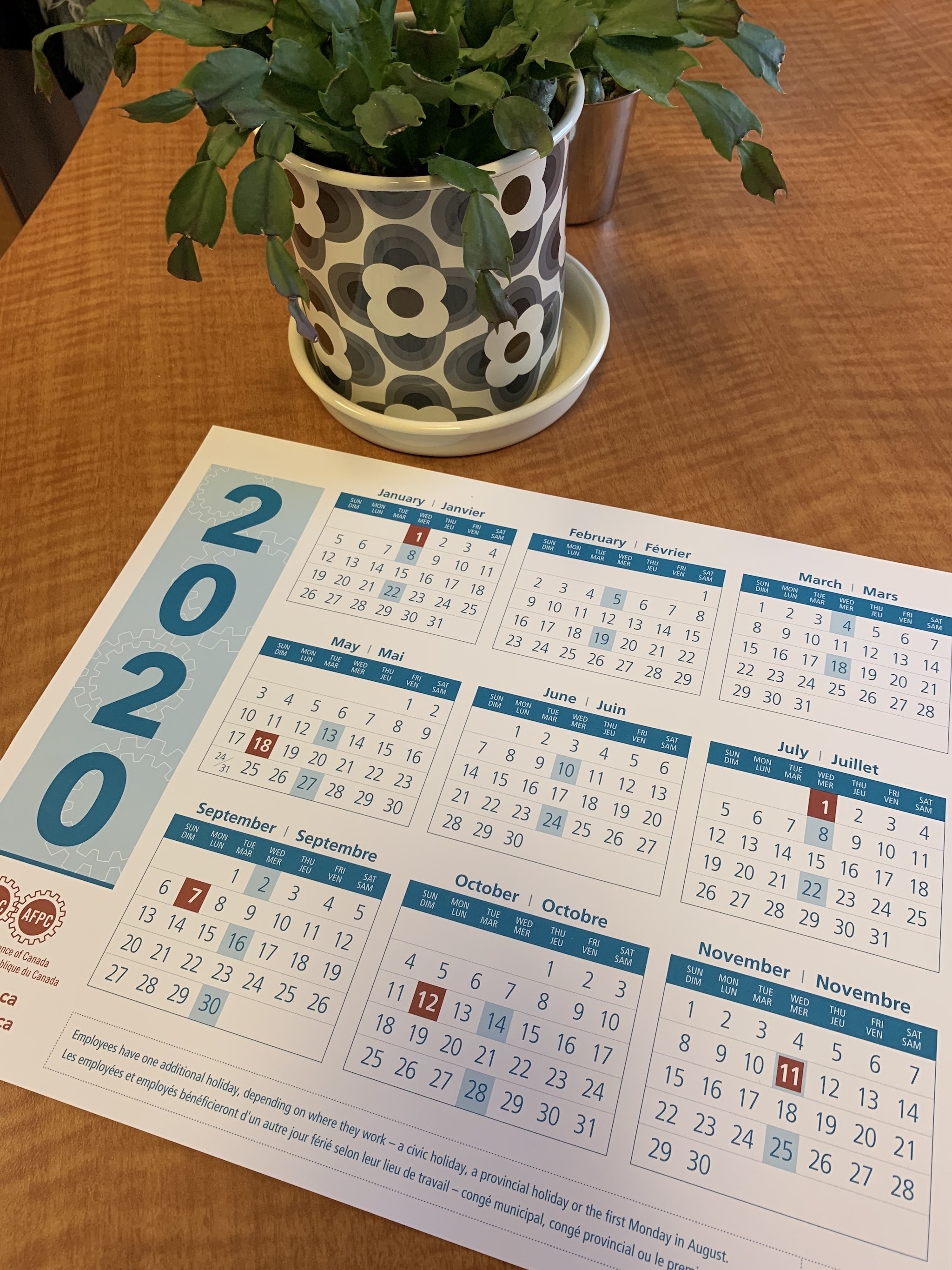 Psac Calendars | Public Service Alliance Of Canada Sick Day Calendar For Employees 2021