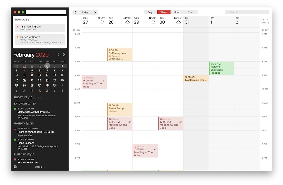 The Best Calendar App For Mac – The Sweet Setup Calendar Template On Mac