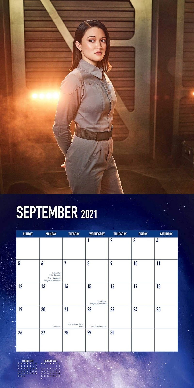 The Trek Collective: 2021 Star Trek Calendar Previews Empire And Puzzles September 2021 Calendar
