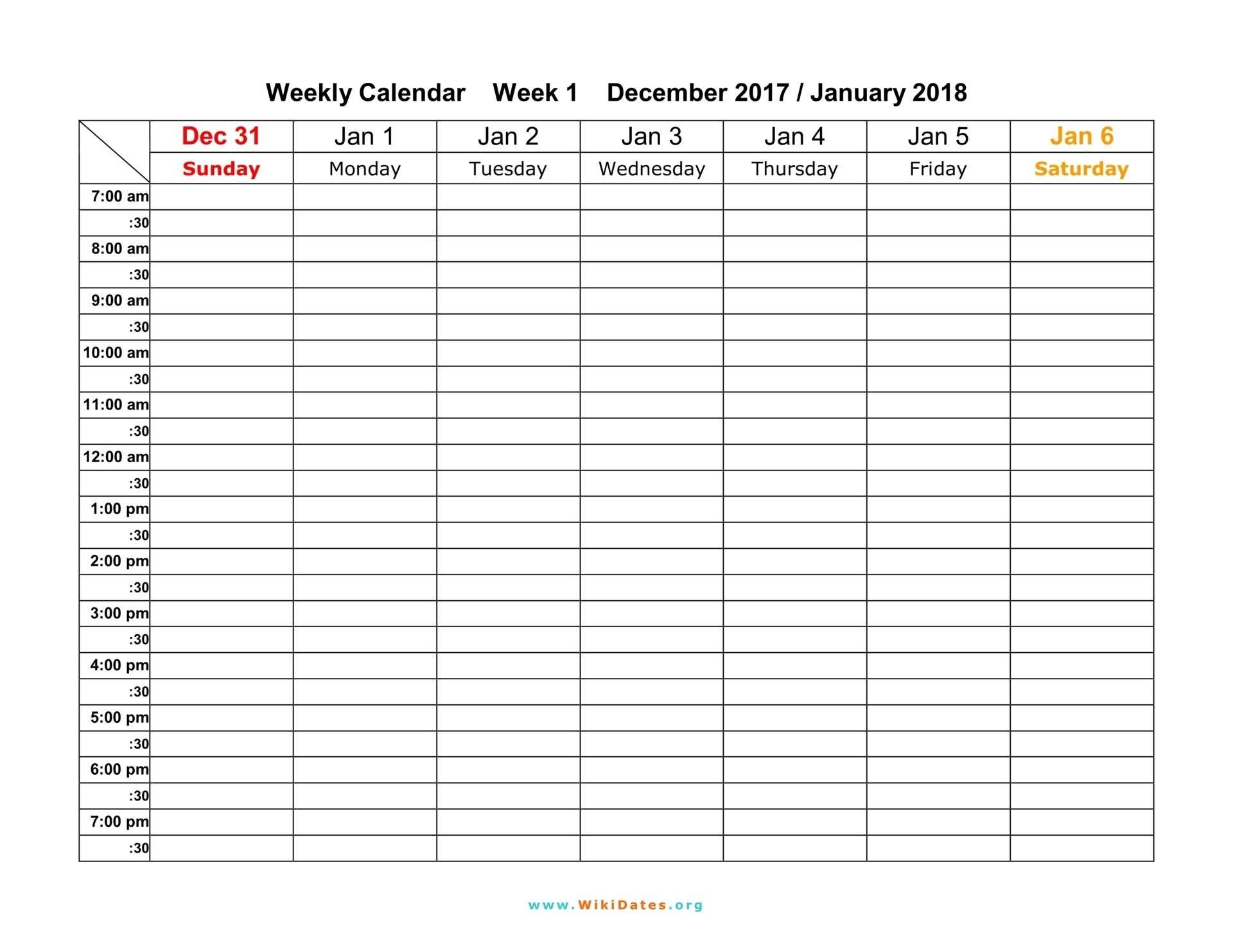 Work Week Calendar 2018 Geocvc Co | Weekly Calendar Template Calendar Template Work Week