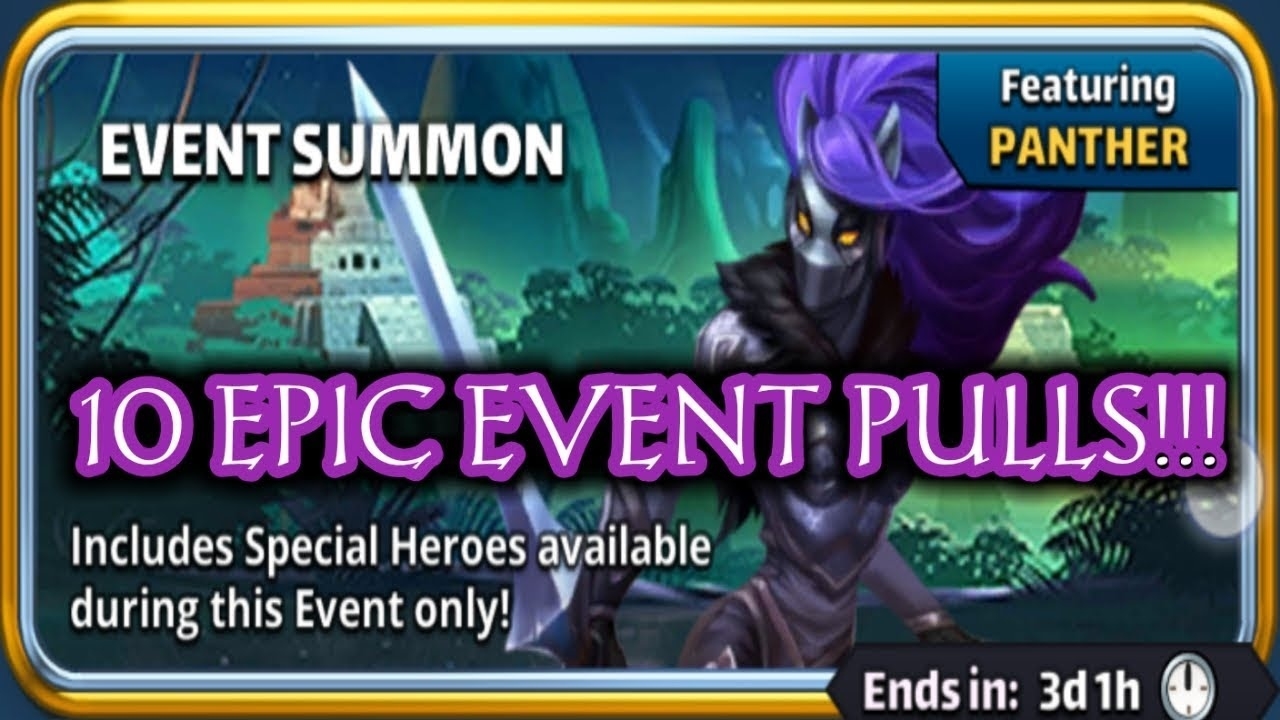 10X Event Summon + A 53,000 Point Team!!! Empires And Puzzles Empires And Puzzles Events Calendar 2021