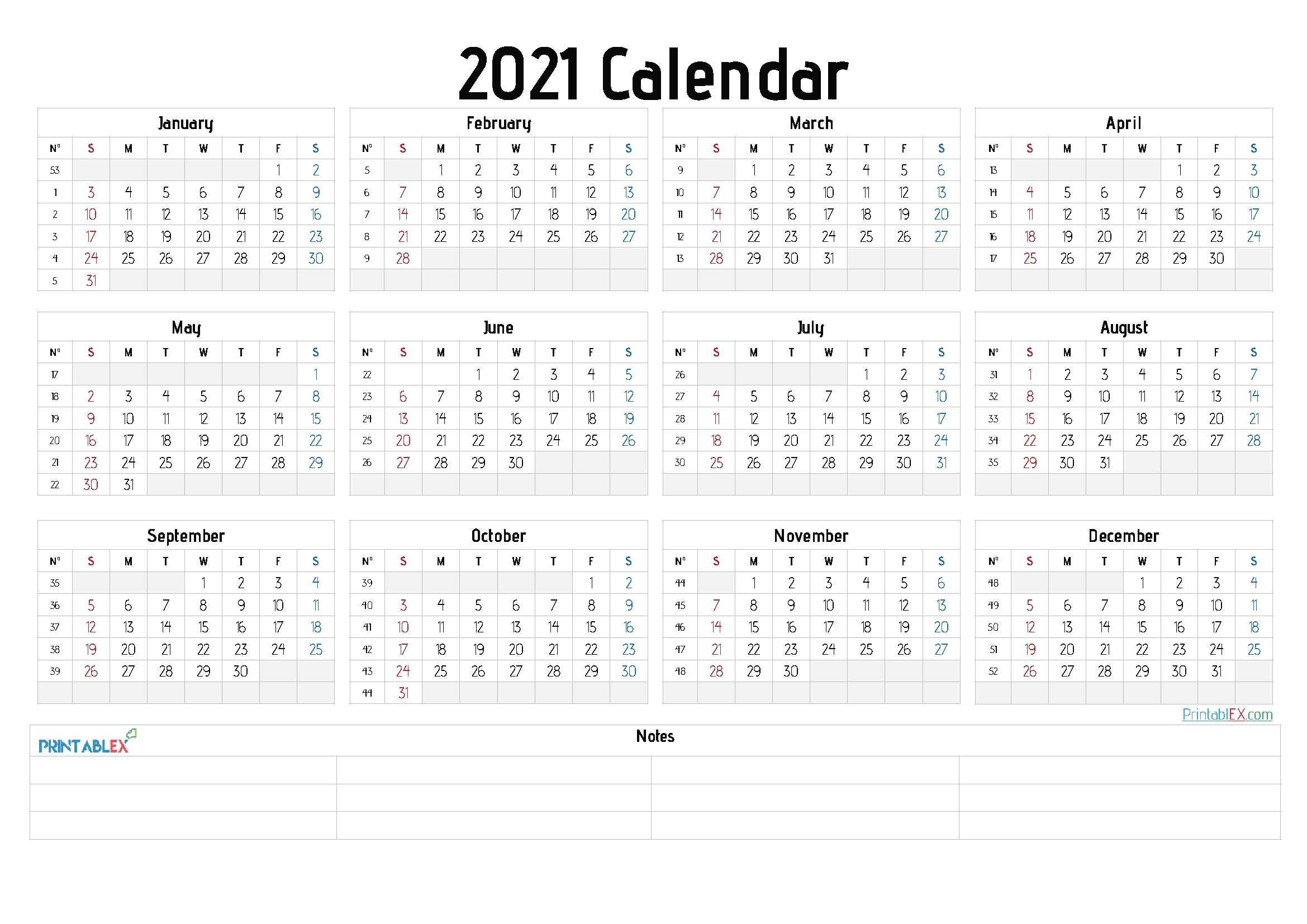 2021 Yearly Calendar Template Word – 21Ytw17 | Yearly Year Calendar Template Word